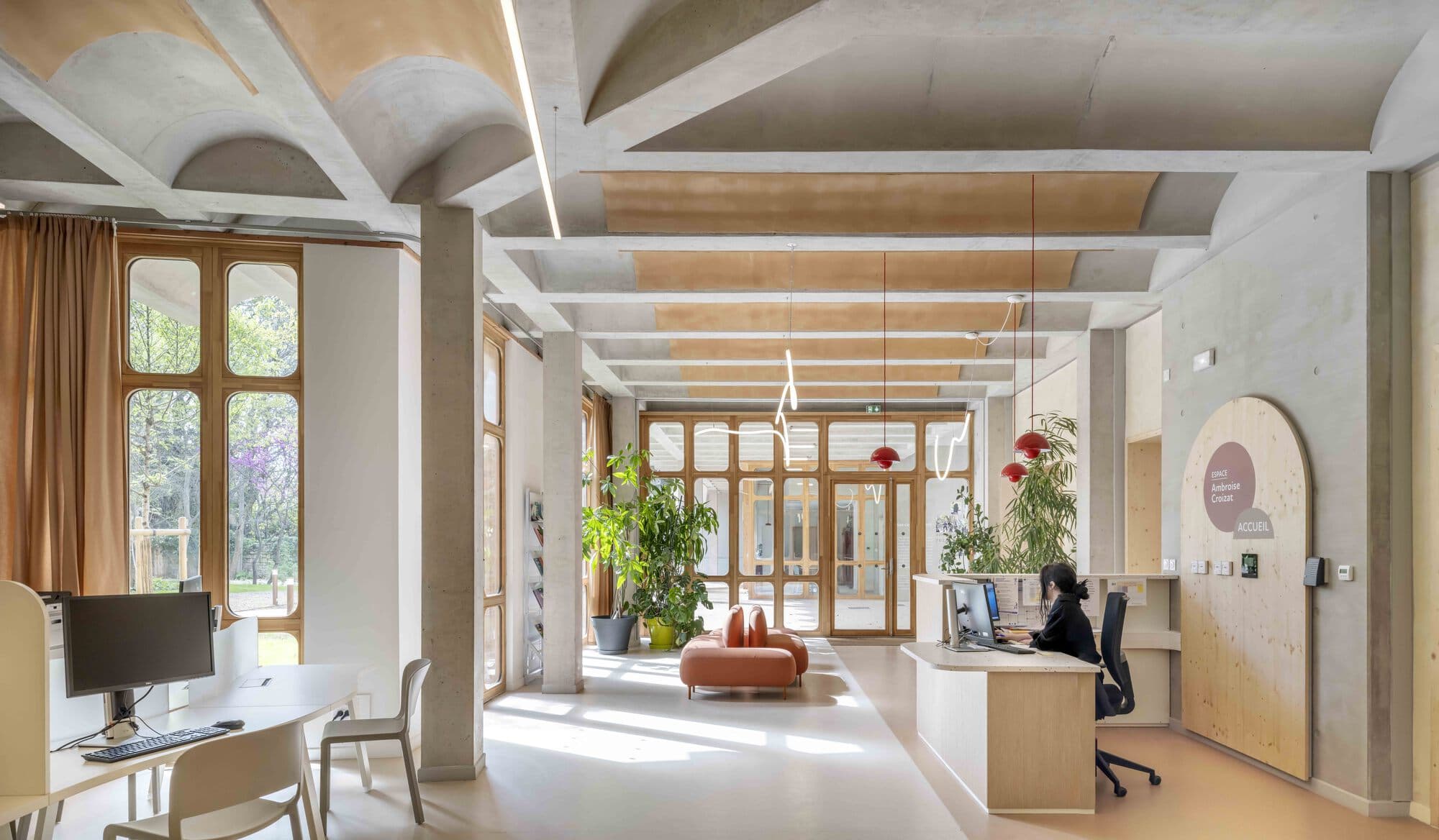 [Mass Timber] Espace Ambroise Croizat / TAUTEM Architecture