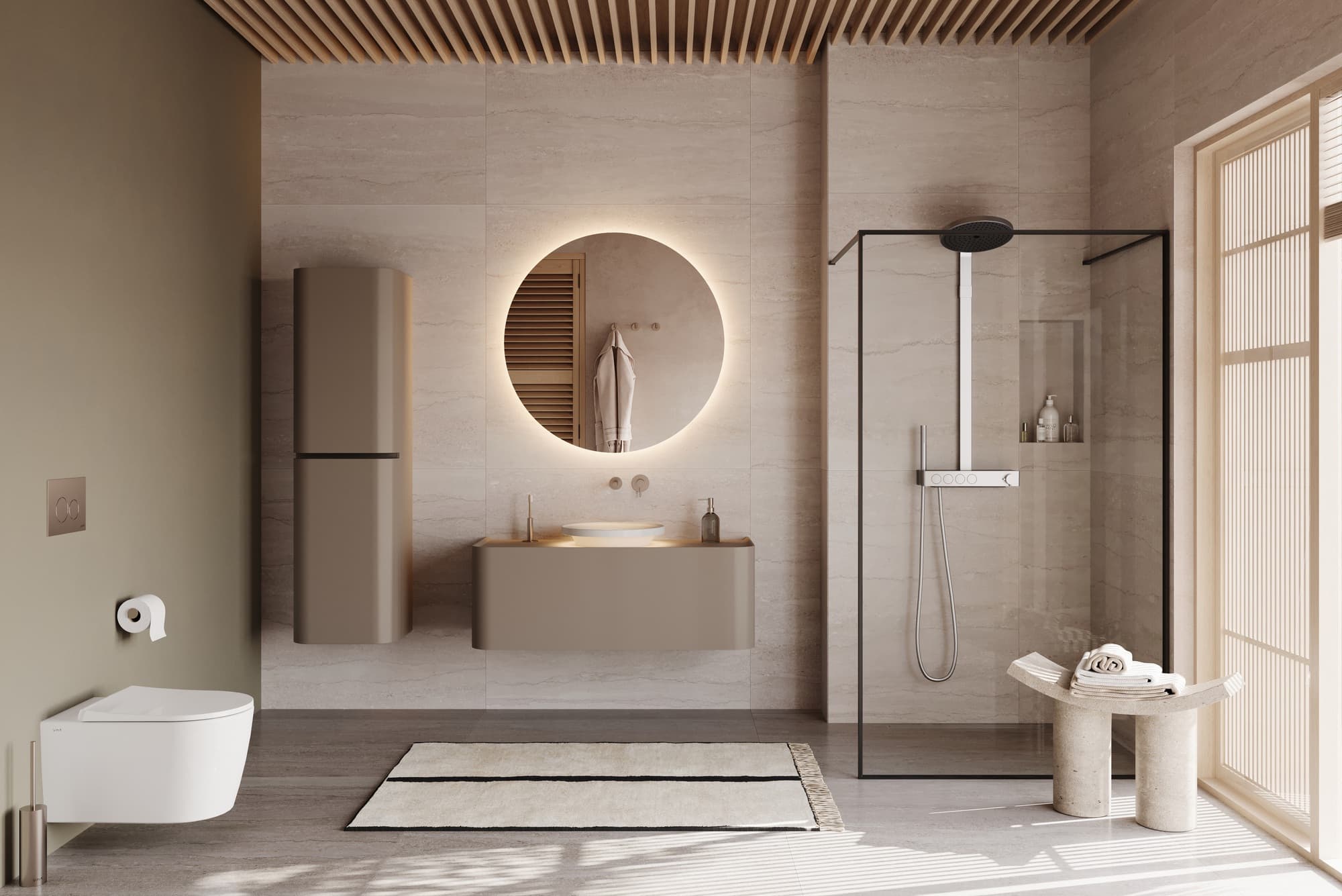 5 استراتيجيات تصميم للحمامات المعاصرة